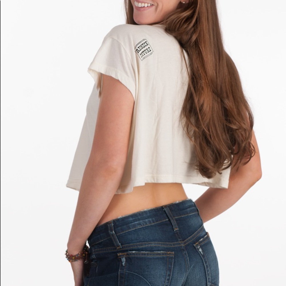 Redneck Couture Bullet Heart crop One Size - Picture 3 of 4